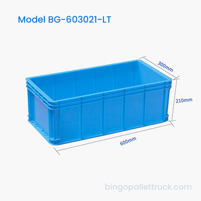 31L HDPE Logistics Plast Tote Box för lagersortering