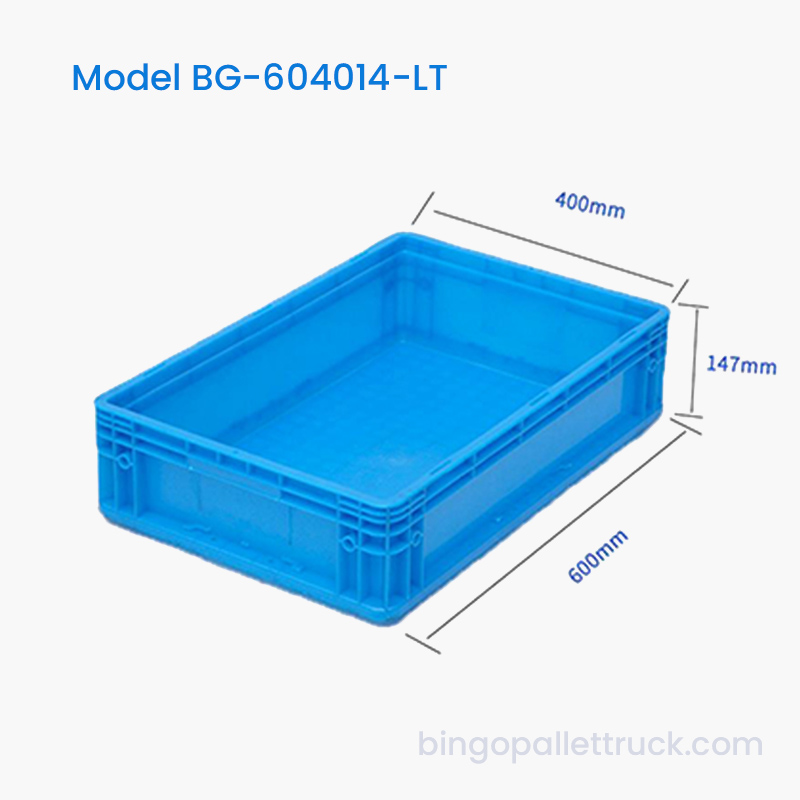 29L Heavy Duty Logistics Plast Tote Box för fabrikslogistik