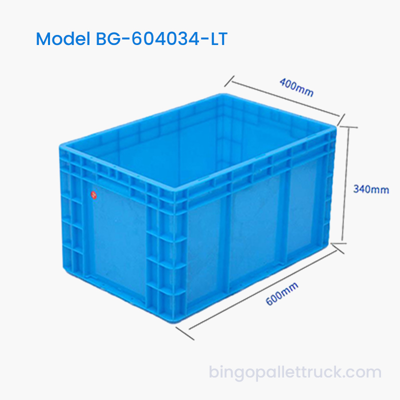 68L Anti-Slip Base Logistics-plastväska för storlagersortering
