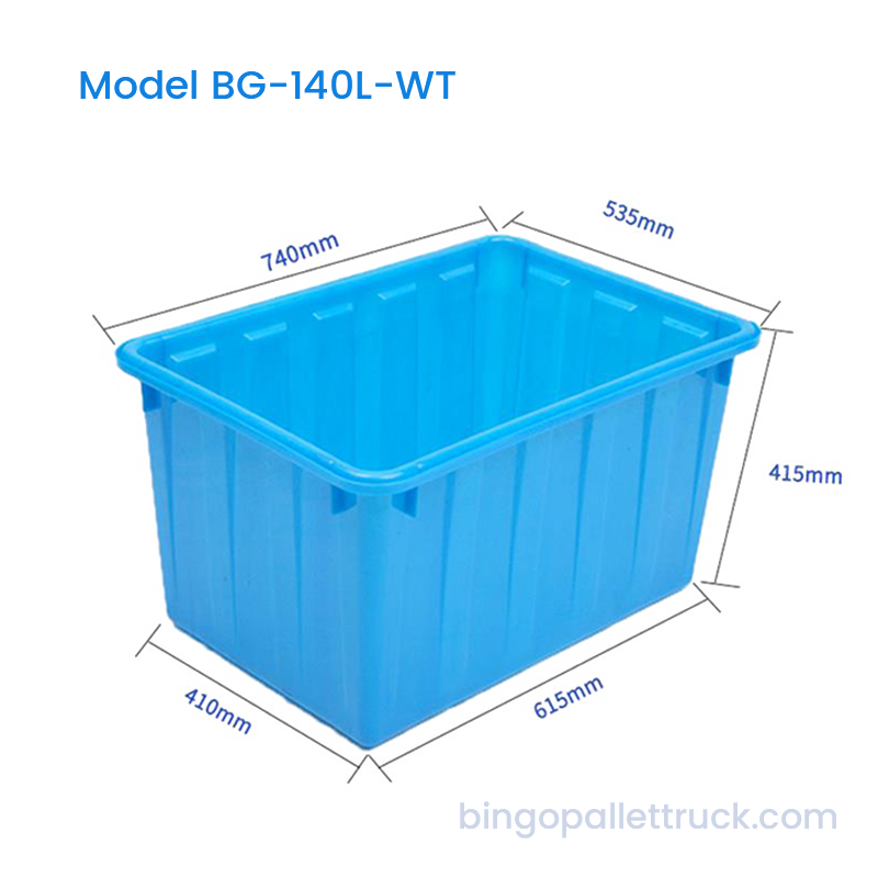 140L HDPE-tank för detalj- och grossistdistribution av bulkvätskor
